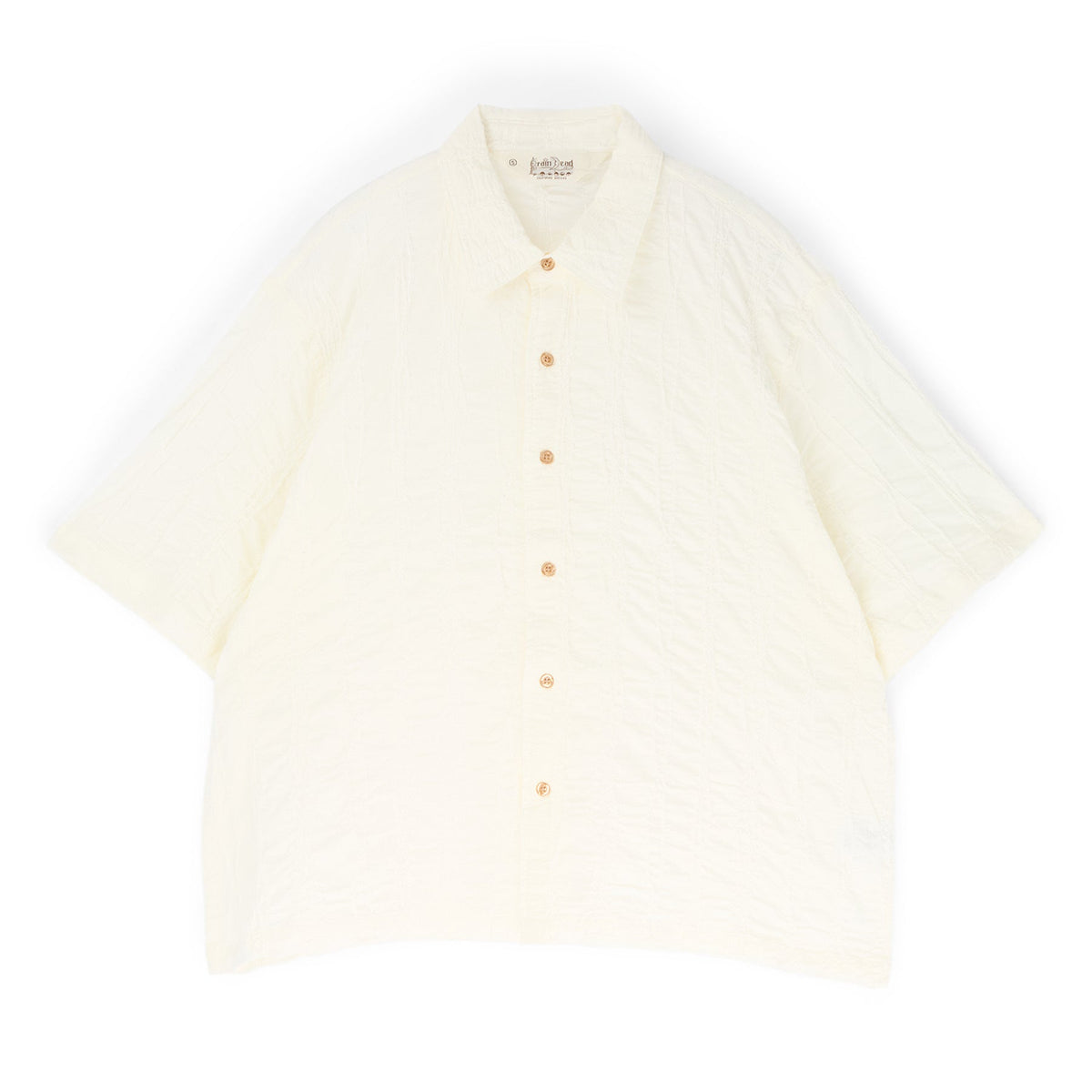 Brain Dead Twisted Piping Shirt (Natural)