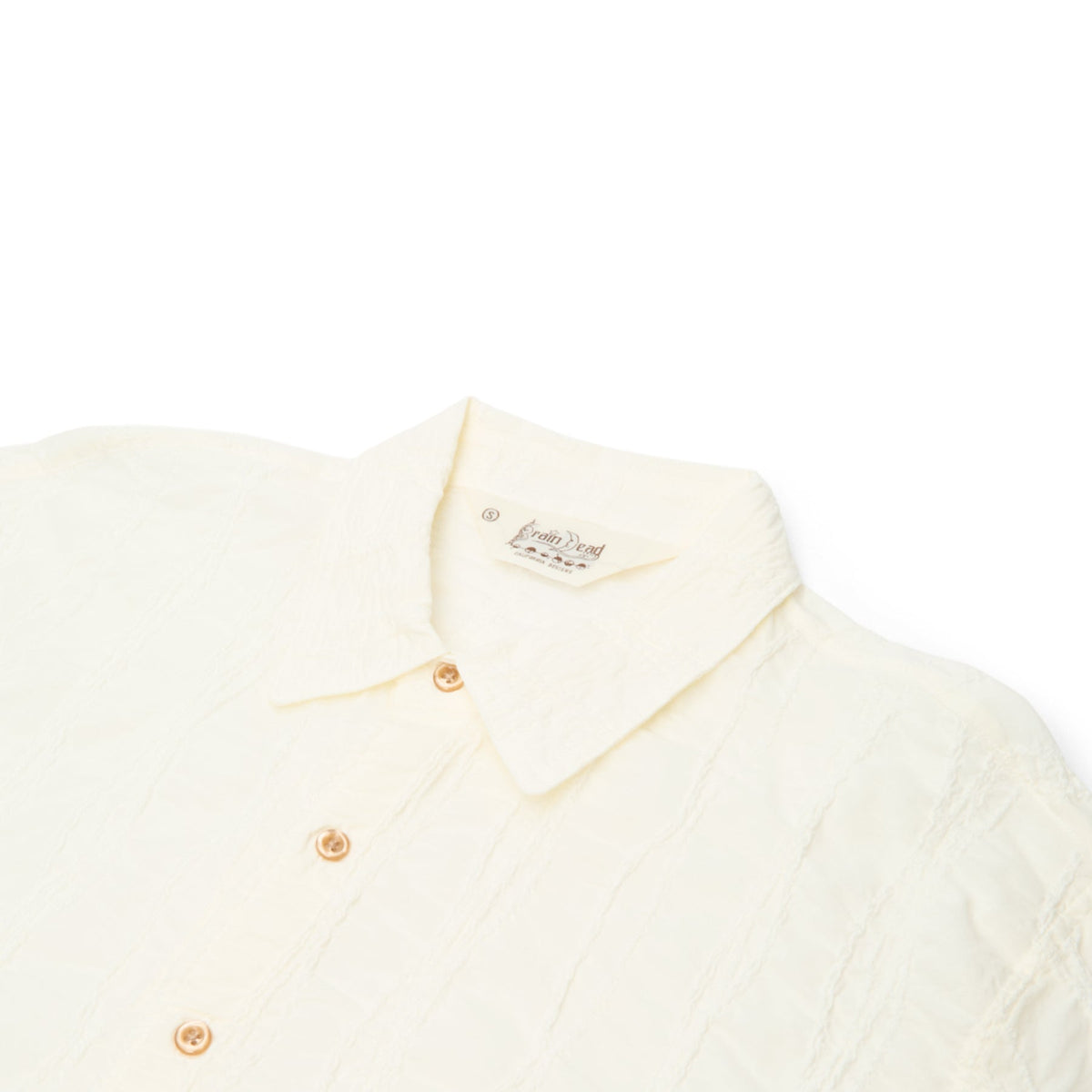 Brain Dead Twisted Piping Shirt (Natural)