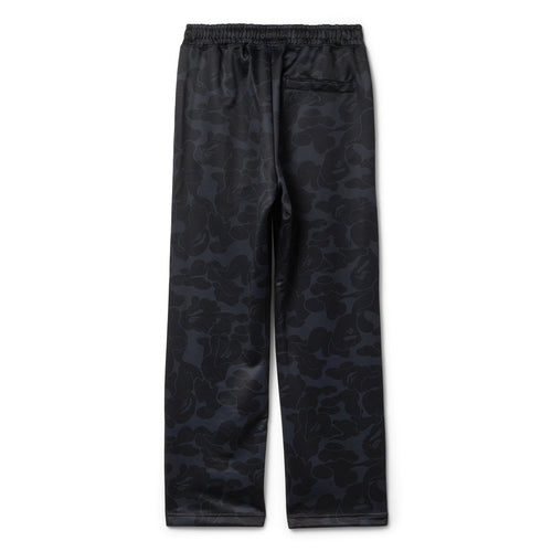 A Bathing Ape Solid Camo Bathing Ape Logo Relaxed Fit Sweat Pants (Black)