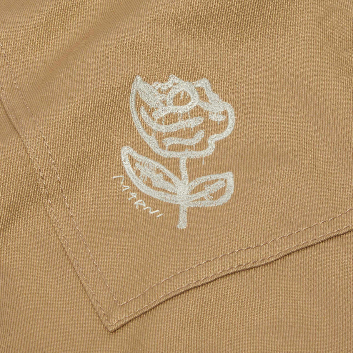 MARNI Wide Trousers (Cement)