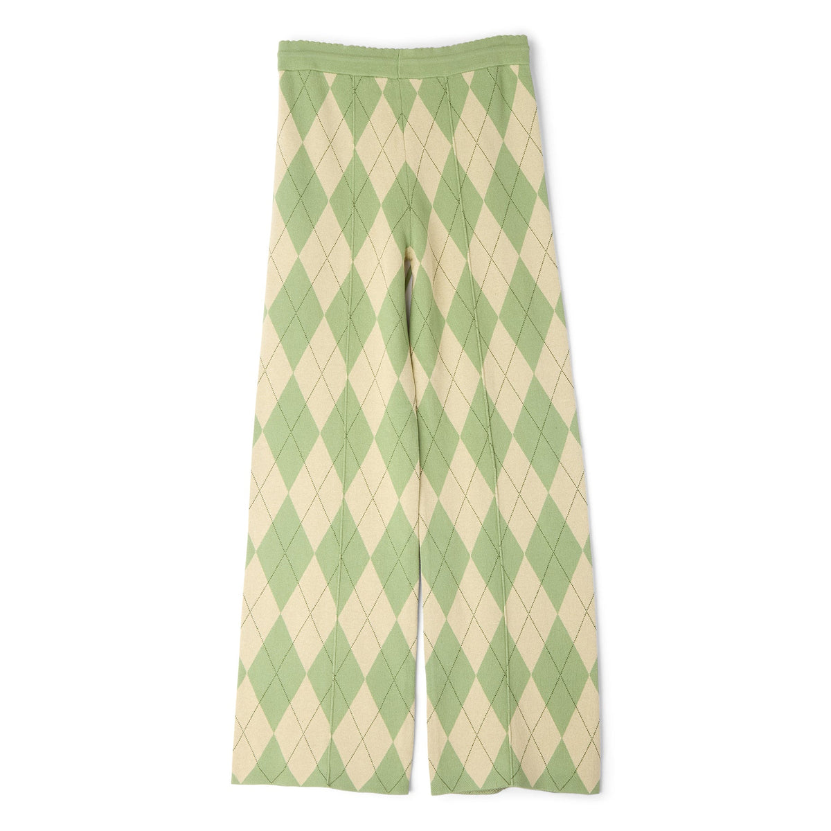 House of Sunny Argyle Lounge Pant (Matcha)
